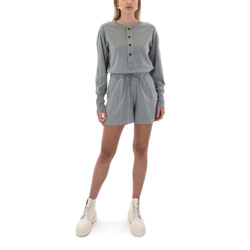 HENLEY LONGSLEEVE PLAYSUIT WOMEN G-STAR RAW