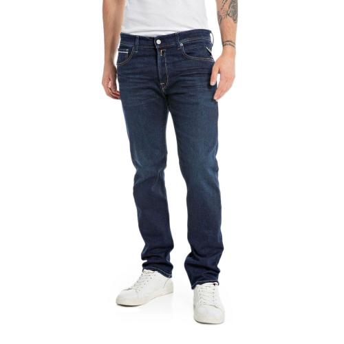 GROVER STRETCH STRAIGHT FIT JEANS MEN REPLAY
