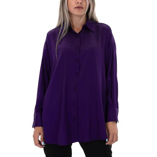 SATIN COMFORT FIT LONGSLEEVE SHIRT WOMEN MY T WEARABLES