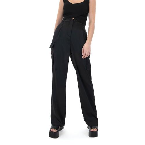 HIGH WAIST STRAIGHT FIT CARGO PANTS WOMEN TWENTY-29