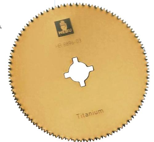 Λάμα Γυψοπρίονων HEBU TITANIUM Ø65mm