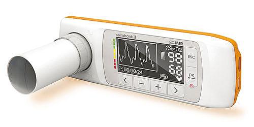 Σπιρόμετρο MIR Spirobank II Advanced με 60 Τουρμπίνες μ.χ FlowMir