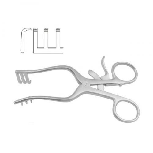 Άγκιστρο Weitlaner Retractor Sharp 3x3 13cm