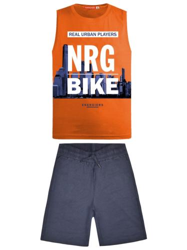 Energiers Μακό σετ τύπωμα NRG Bike ΜΠΛΕ 13-223092-0