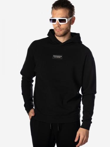 BROKERS ΑΝΔΡΙΚΟ OVERSIZED ΦΟΥΤΕΡ ΚΟΥΚΟΥΛΑ BLACK ΜΑΥΡΟ 21512-731-25-BLACK