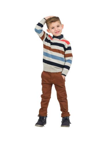 Energiers Ελαστικό βαμβακερό παντελόνι για αγόρι ΚΑΜΗΛΟ 12-123105-2