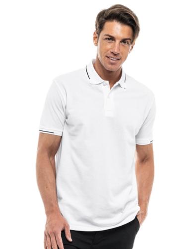 Splendid fashion ανδρικό polo shirt ΛΕΥΚΟ 47-206-005-020-M