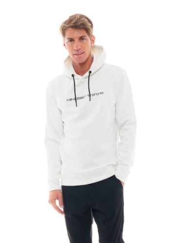 Biston fashion ανδρική μπλούζα με ψηλό γιακά OFF WHITE 48-206-056-010-S
