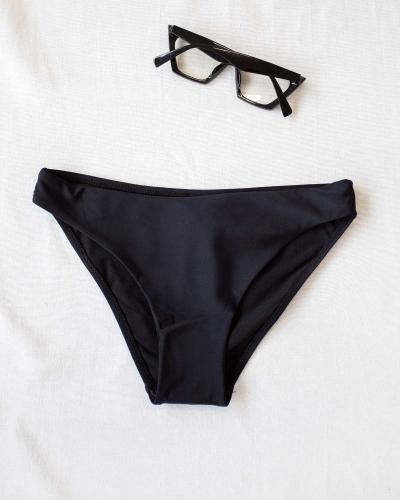 Basic bikini slip - Μαύρο