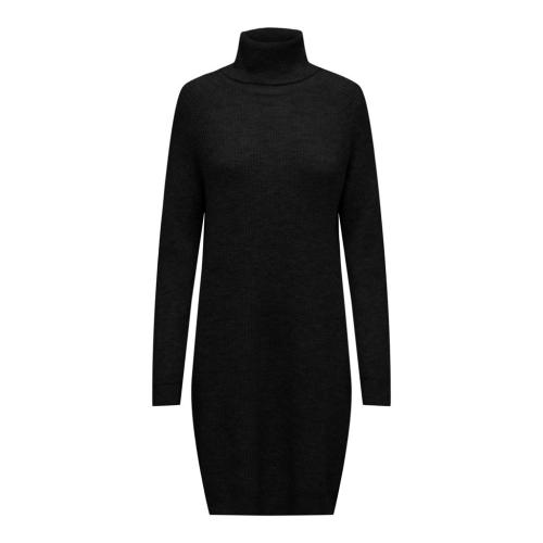 Φόρεμα πλεκτό ζιβάγκο Only 15306945 - Μαύρο