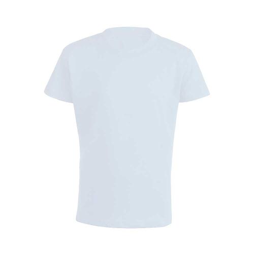Μπλουζάκι παιδικό βαμβακερό κοντό μανίκι λευκό 16060/1 Λευκό