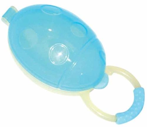 Lorelli Bug Shape Pacifier Blue Βρεφική Θήκη για Πιπίλα 1022037906