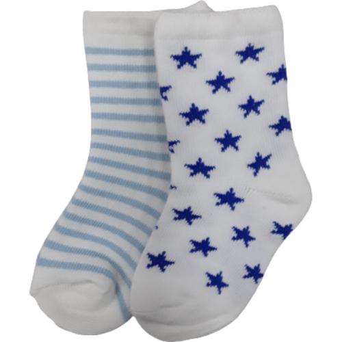 Beboulino Χειμωνιάτικα Καλτσάκια 0-6m White Blue Dots 71207170000 Πολύχρωμο