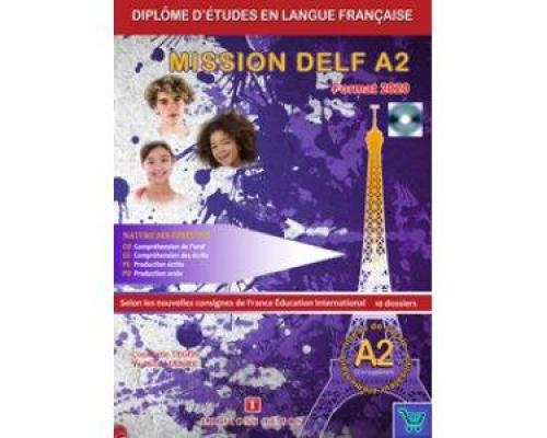 MISSION DELF A2 CORRIGES + CD FORMAT 2020