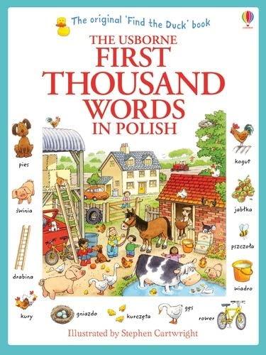 USBORNE : FIRST THOUSAND WORDS IN POLISH PB