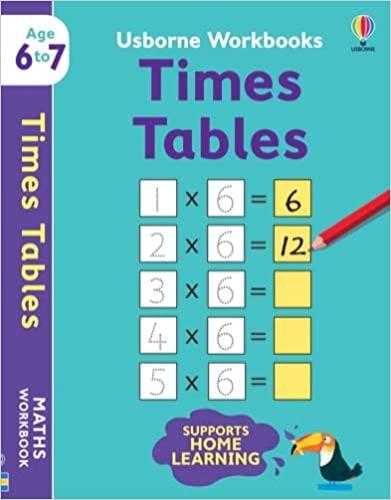 USBORNE WORKBOOKS TIMES TABLES 6-7 PB