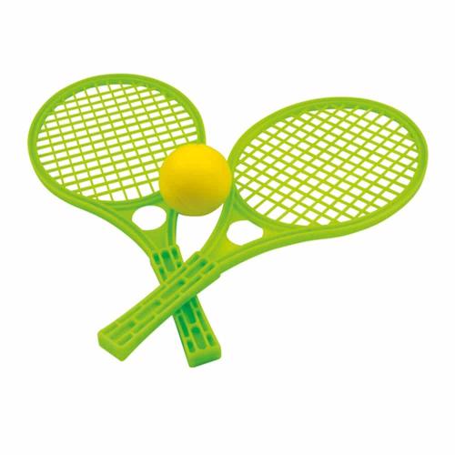 Mochtoys Σετ ρακέτες τένις με μπαλάκι Mochtoys tennis Green 5055