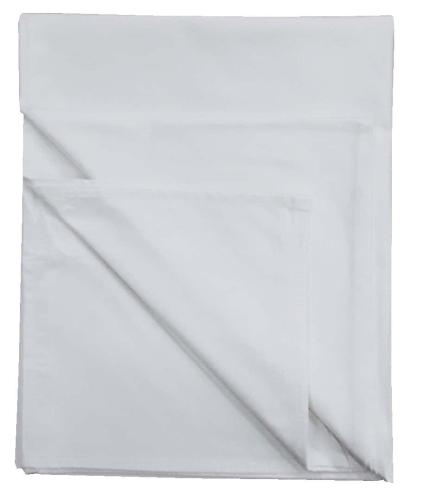 Beboulino Σεντόνι κούνιας 120x150 (+/- 2cm) μονόχρωμο βαμβακερό White 70412700011