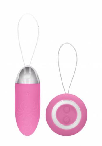 LUCA - RECHARGEABLE REMOTE CONTROL VIBRATING EGG PINK Pink