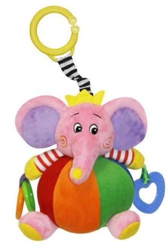 Lorelli Λούτρινο Παιχνίδι Funny Elephant Pink 10190911301