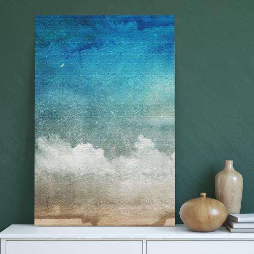 Πίνακας σε Καμβά, Abstract Romantic Sky