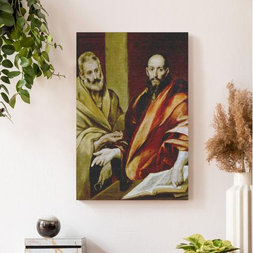 Πίνακας σε Καμβά, El Greco- Saints Peter and Paul
