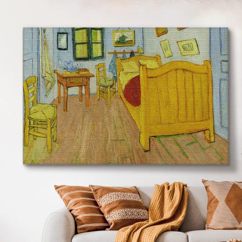 Πίνακας σε Καμβά, Van Gogh - Bedroom in Arles