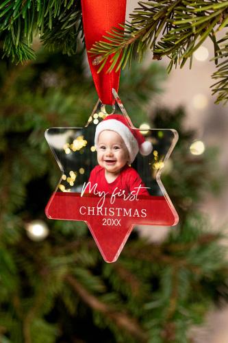 Baby Christmas, Στολίδι Δέντρου Με Φωτογραφία