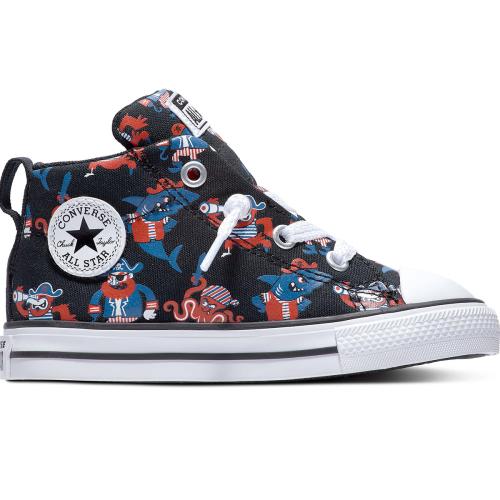 Converse Chuck Taylor All Star Street Pirate Print Kid's Shoes