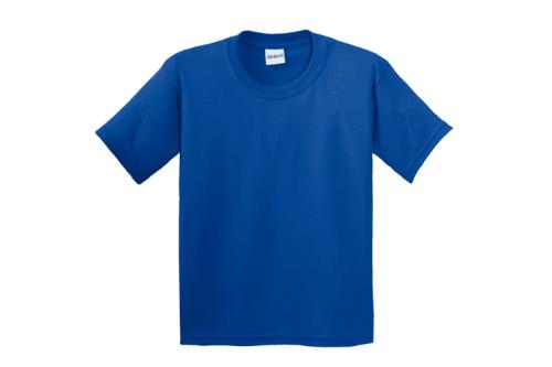 Παιδική κοντομάνικη μπλούζα Gildan 64000B ΜΠΛΕ ΡΟΥΑ