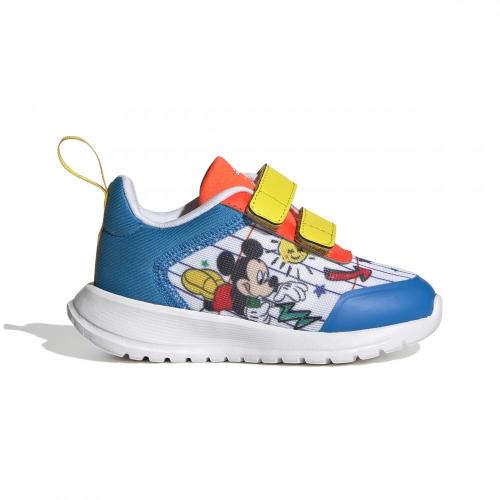 adidas x Disney Mickey and Minnie Tensaur Shoes GW0370 Χαμηλό Μπλε Ύφασμα/συνθετικό