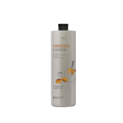 Επαγγελματικό Conditioner Επανόρθωσης με Κερατίνη & άρωμα καραμέλας - 1lt (Για ξηρά & Επεξεργασμένα Μαλλιά)