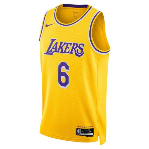 Nike Dri-FIT NBA Swingman Los Angeles Lakers LeBron James Icon Edition 2022/23 Ανδρική Φανέλα Μπάσκετ DN2009-728 Amarillo/james lebron