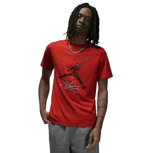 Jordan Essentials Jumpman Ανδρικό T-Shirt DQ7376-612 FIRE RED/BLACK/WHITE