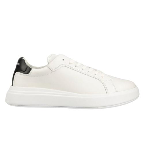 Ανδρικά Δερμάτινα Sneakers Calvin Klein HM0HM01016 0K9 Λευκά