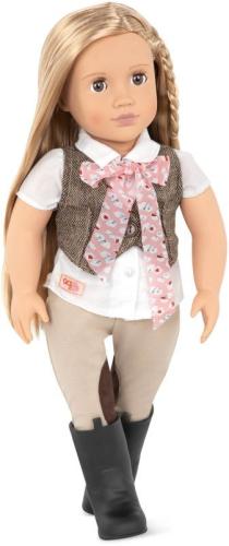 Our Generation Kούκλα Leah w/Tweed Vest (BD31062Z)