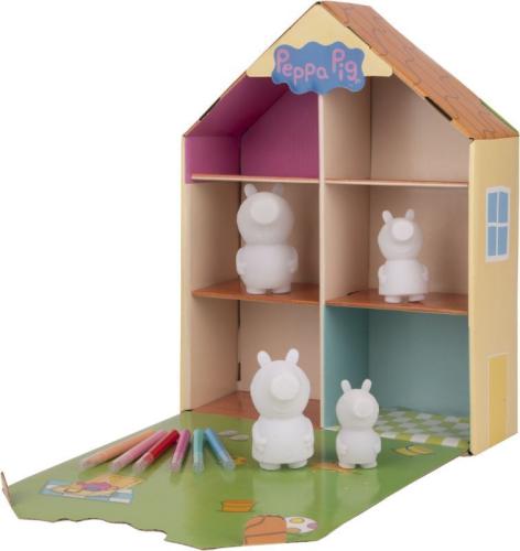 Peppa Pig Felties House Με Φιγούρες (PEP-4849-FO)