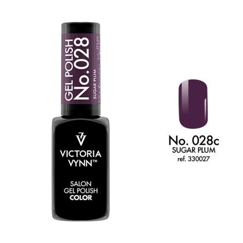 ΗΜΙΜΟΝΙΜΟ ΒΕΡΝΙΚΙ No 028. 8ml Sugar Plum