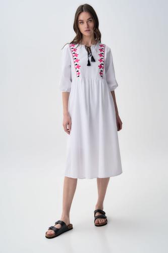 Φόρεμα boho με κέντημα-2666F