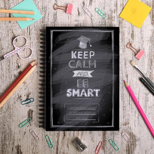 Keep Calm and Be Smart - Σημειωματάριο Μικρό