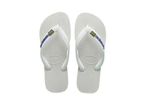 HAVAIANAS BRASIL LOGO 4110850-0001 Λευκό