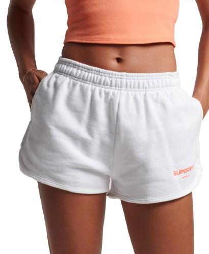 SUPERDRY D1 SDCD CODE CORE SPORT SWEATSHORT W7110326A-01C Λευκό