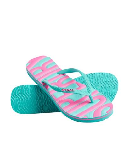 SUPERDRY VINTAGE VEGAN FLIP FLOPS WF310197A-80H Οινοπνευματί