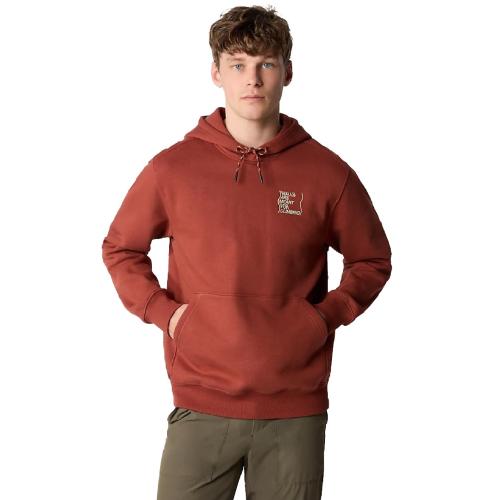 THE NORTH FACE MEN’S OUTDOOR GRAPHIC HOODIE NF0A8522UBC-UBC Καφέ
