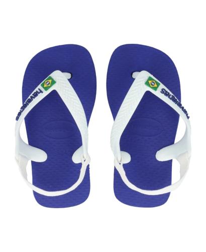 HAVAIANAS HAV. BABY BRASIL LOGO II 4140577-2711 Μπλε