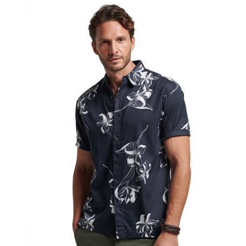 SUPERDRY D2 OVIN VINTAGE HAWAIIAN S/S SHIRT M4010620A-CP7 ΠΟΛΥΧΡΩΜΟ