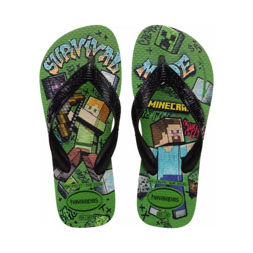 HAVAIANAS KIDS MINECRAFT 4145125-0121 Πράσινο