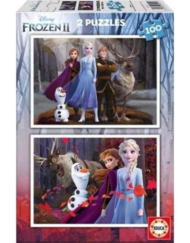 Παζλ Educa Frozen II 2 x 100pcs - 18111
