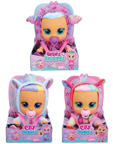 As Company Κούκλα Cry Babies Κλαψουλίνια Dressy Fantasy Σε 3 Σχέδια - 4104-90413