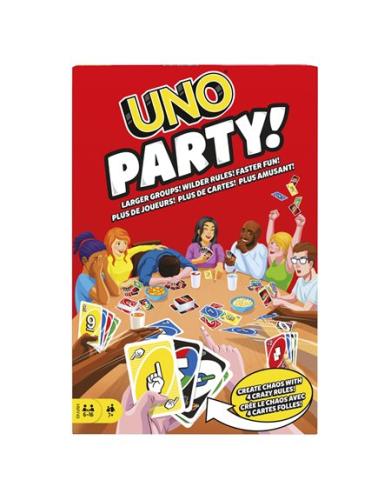 Mattel Επιτραπέζιο Παιχνιδι Uno Party - HMY49